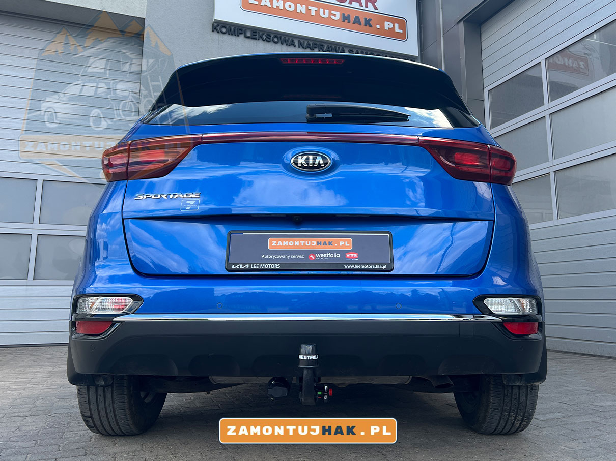 montaż haka poznań kia sportage